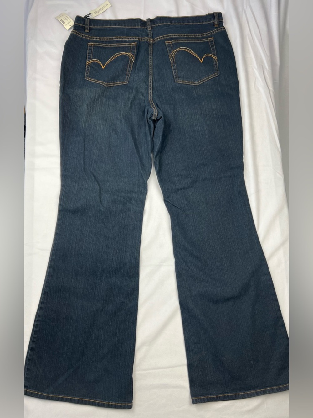 NWT Venezia Lane Bryant Stretch Flare Blue Jeans Size 20 Tall - Picture 10 of 12